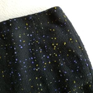 Anne Klein Black Lined Wool Blend Pencil Skirt 4